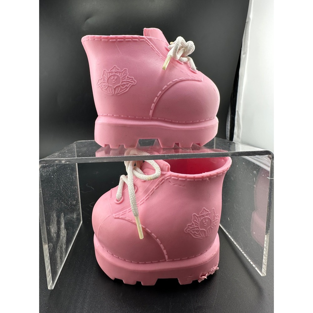 2004 Cabbage Patch Kids Play Along Pink Boots Shoes Doll Y2K clothes CPK READ
